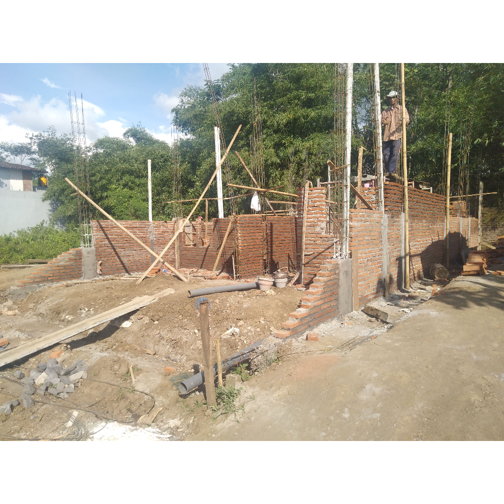 Bangun rumah 2 lantai modern minimalis by dj3.kontraktor