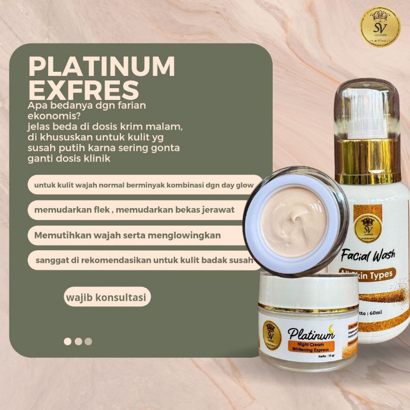 SV GLOW SKIN PLATINUM GRATIS ONGKIR COD