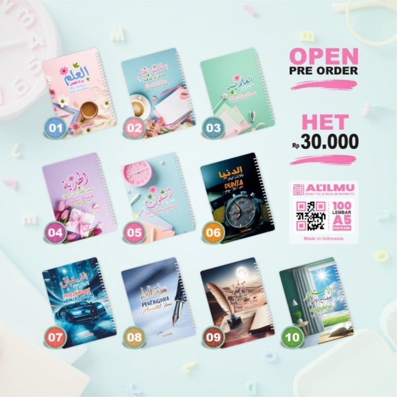 

Buku spiral islami 50 lembar