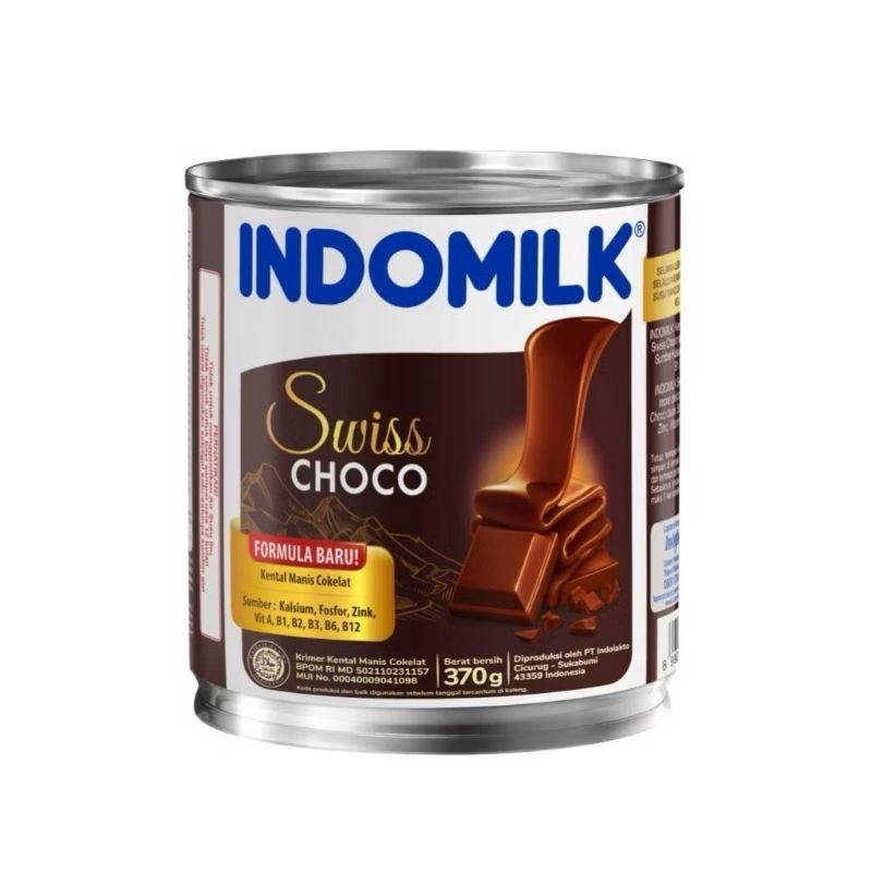 

Indomilk Kental Manis Swiss Chocolate 370 gram