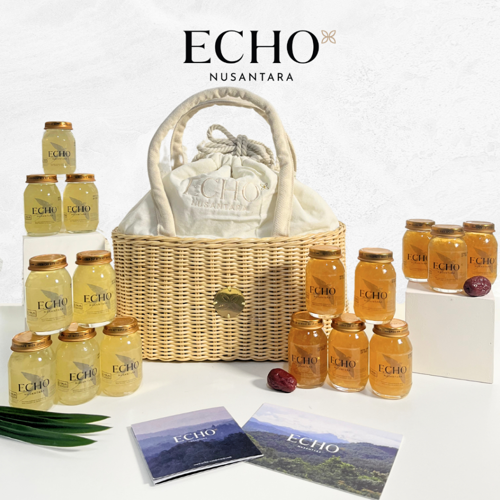 

Sarang Burung Walet 16 Botol - Birds Nest - Echo Nusantara - Hampers Deluxe B