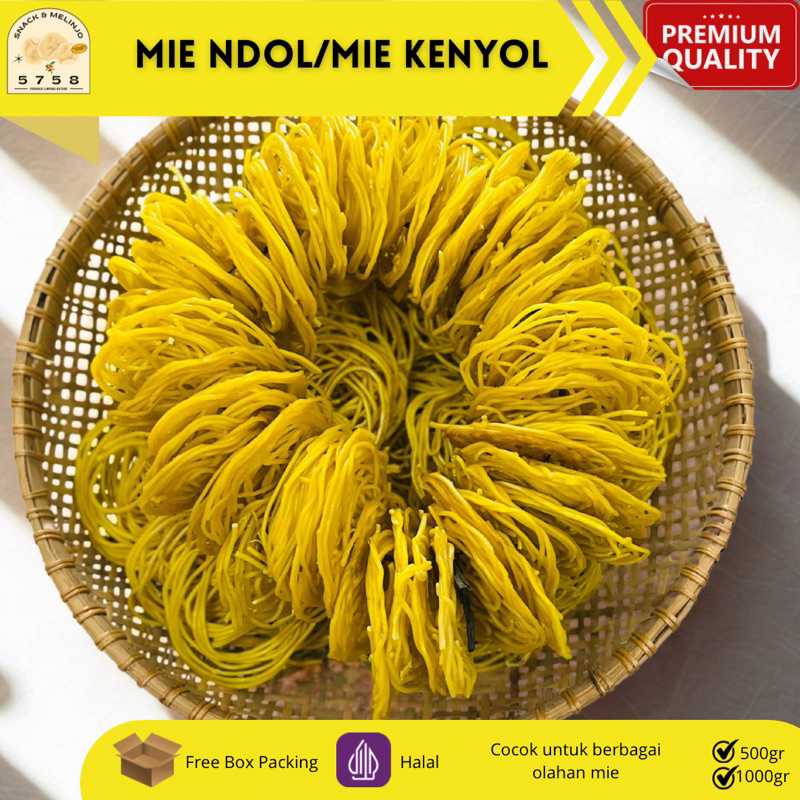 

MIE KENYOL/MIE NDOL KHAS PEKALONGAN MENTAH