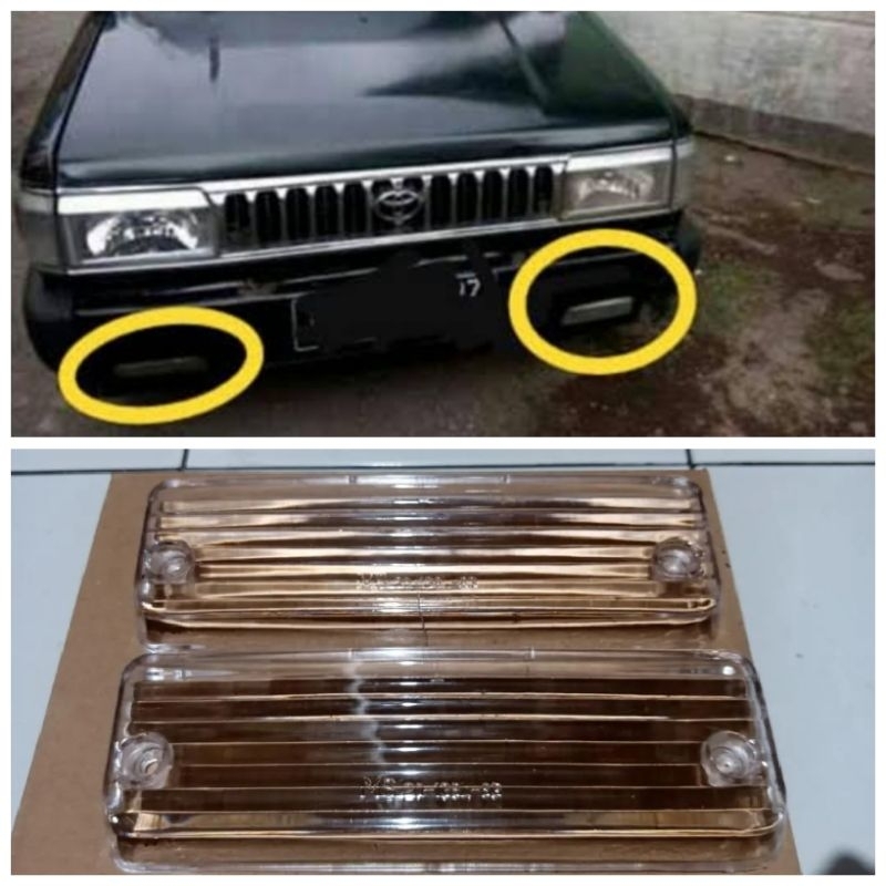 MIKA SEN MIKA LAMPU SEN BUMPER KIJANG GRAND KRISTAL 1SET