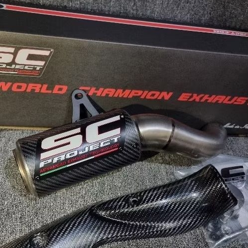 KNALPOT SC PROJECT CRT CARBON KAWASAKI Z900 CC ORIGINAL