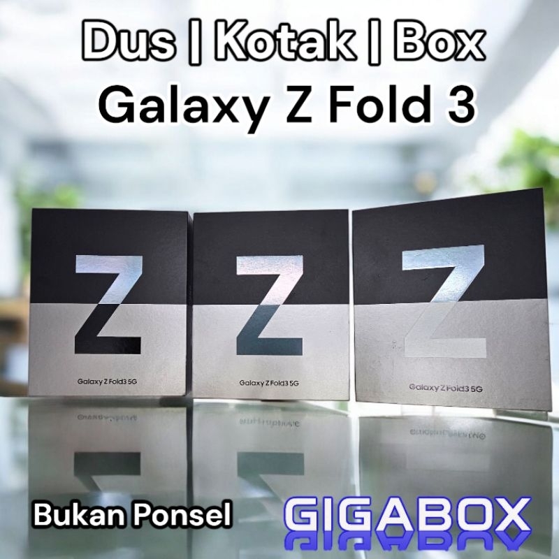 

Box Galaxy Z Fold 3 Kardus Only Kotak Fullset