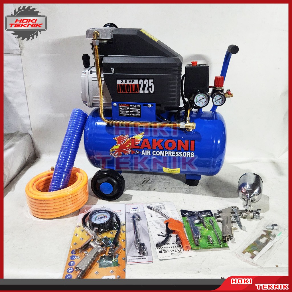 Mesin Kompresor Angin 2HP Lakoni Imola 225