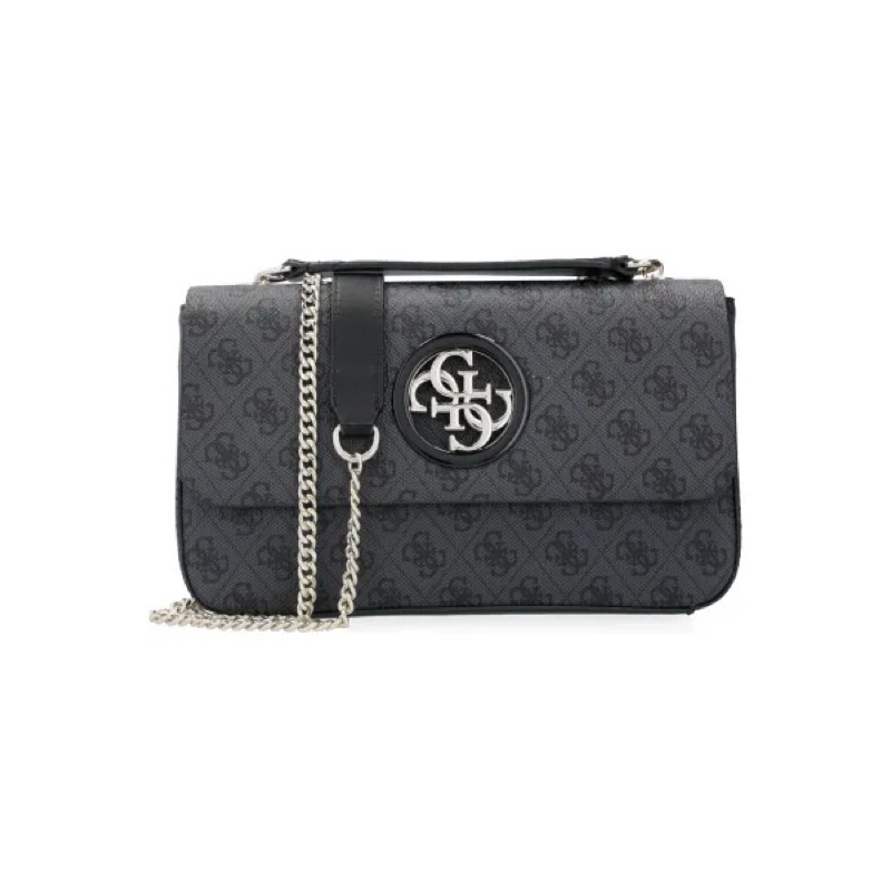 GUESS OPEN ROAD HITAM MOTIF / TAS GUESS HITAM