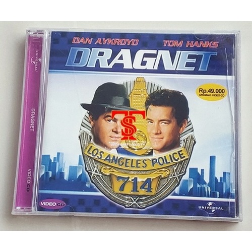 VCD Original Film Dragnet (1987) Segel