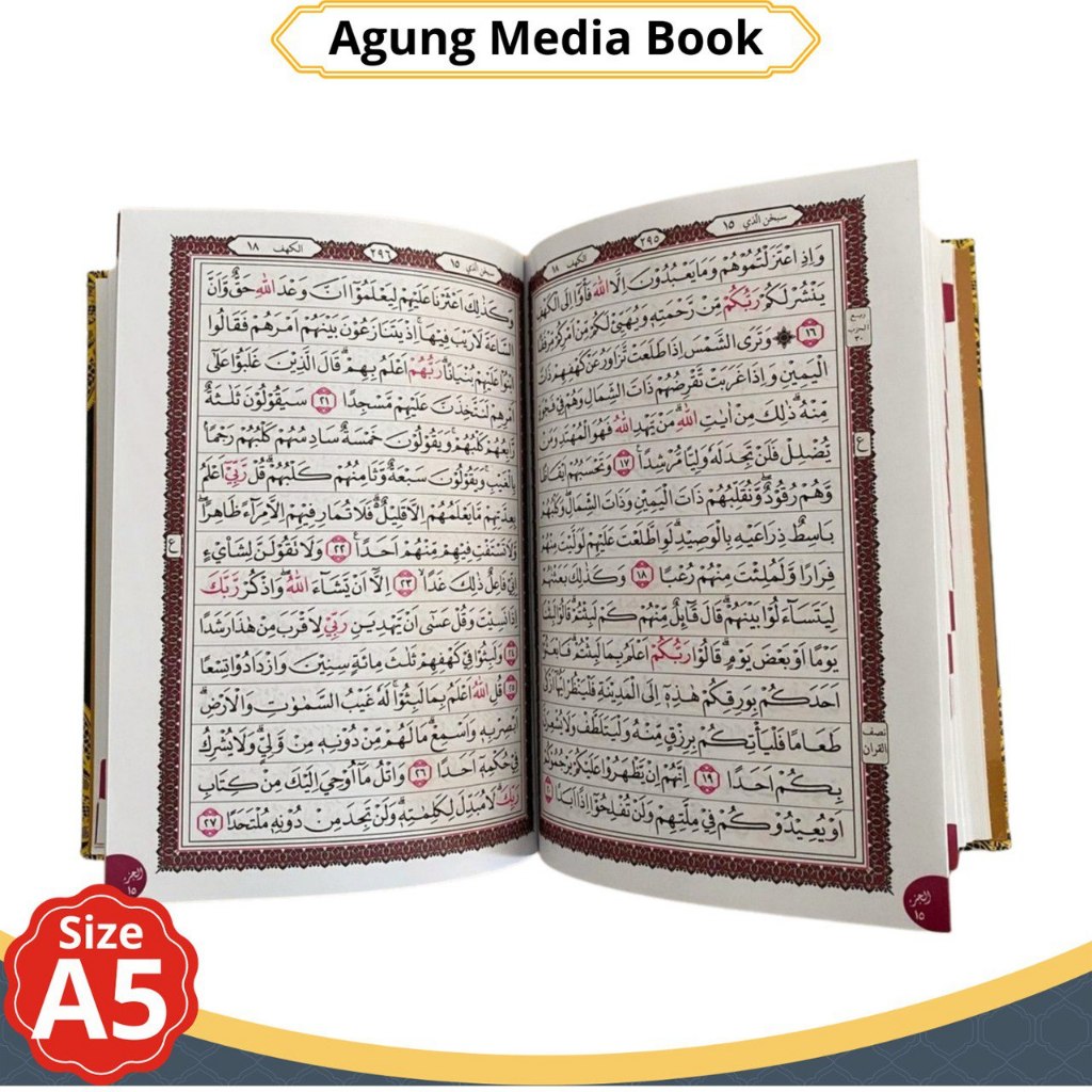 Qur'anulKarim Samsia A4 Tanpa Terjemah Alquran Murah Ukuran Besar