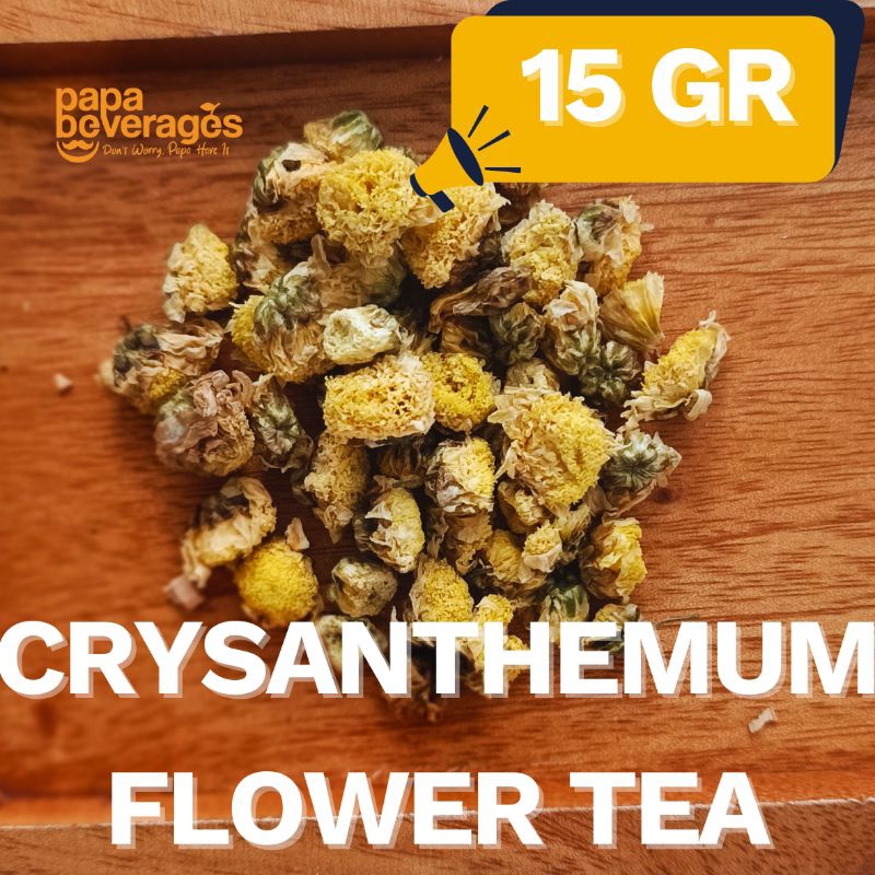 

CRYSANTHEMUM FLOWER TEA - TEH KRISAN - TEH HERBAL SERIES