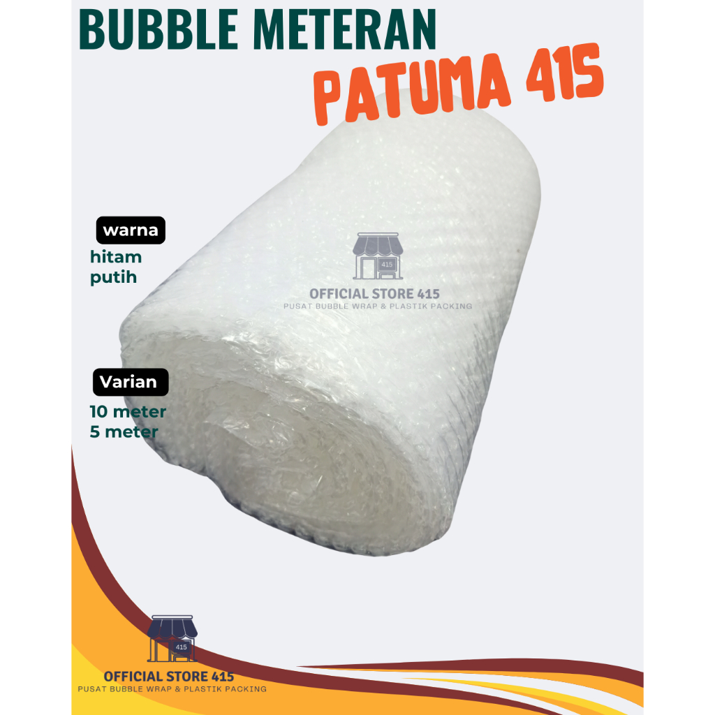 

Bubble Wrap Eceran Meteran 20cm x 10m Buble Wrap Bable Pletok