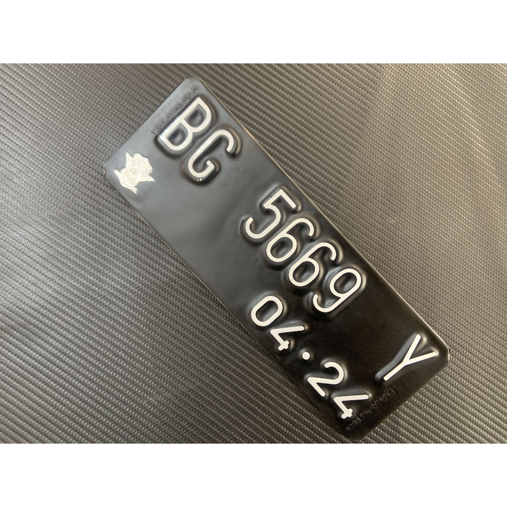 Plat nomor baut tanam motor custom plat nomor motor lipat baut tanam PNM17