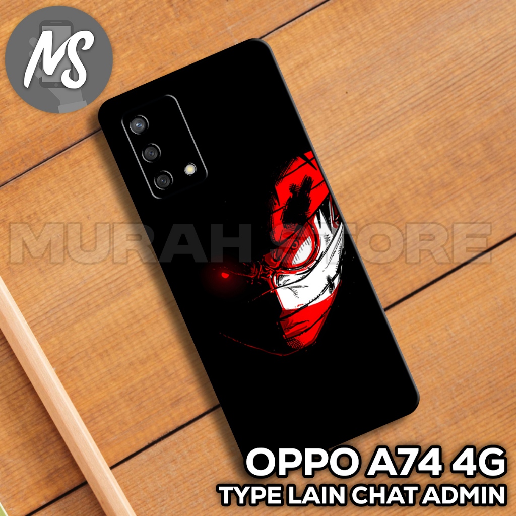 Softcase karet 0PPO A74 /MS2/motif ANIME/case OPPO A74 4G/casing OPPO A74 4G /silikon