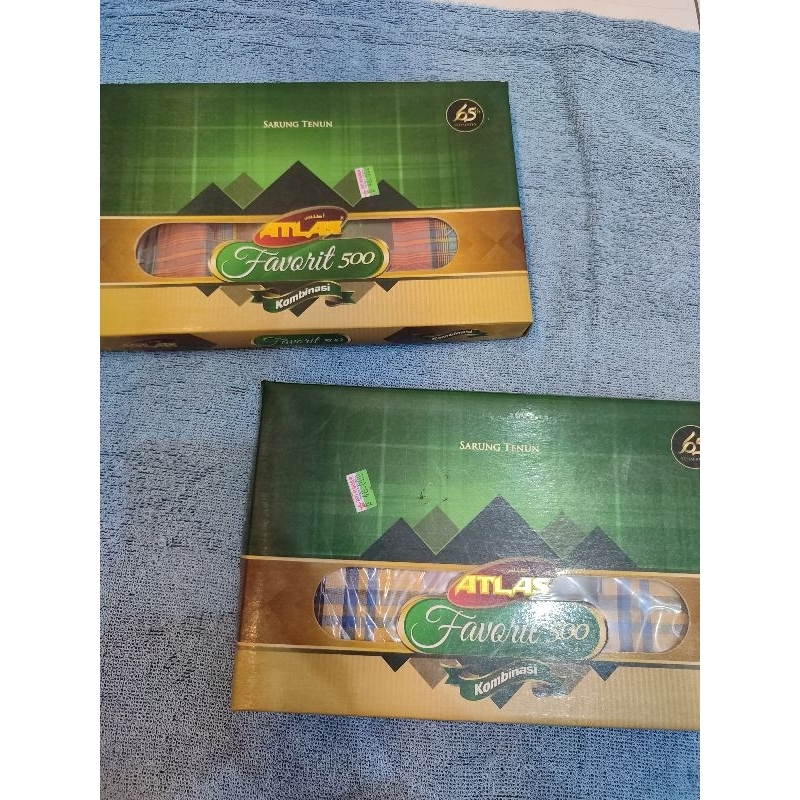 Sarung Tenun "ATLAS" Favorit 500 Kombinasi