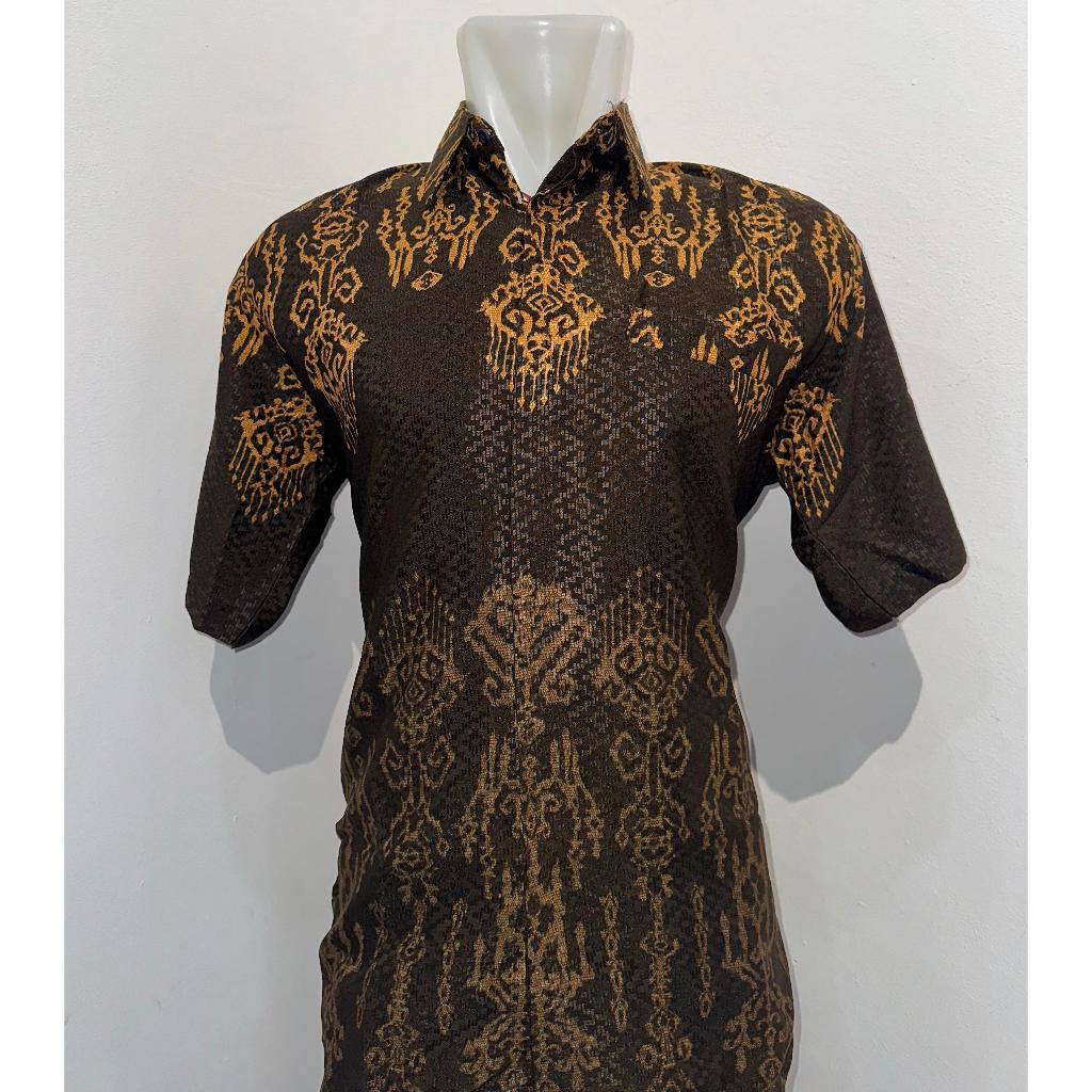 Hem Lengan Pendek, Batik pria furing dobby, Batik kerja pria bahan dobby adem , Hem batik pria