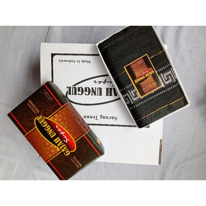 Sarung Tenun - Pria Dewasa Songket Naga Benang Emas Souvenir Hajj & Umroh