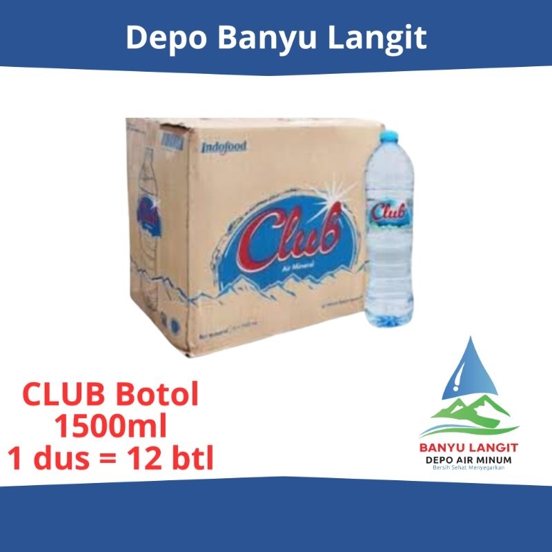

CLUB Botol 1500ml ( 1 dus = 12 botol)