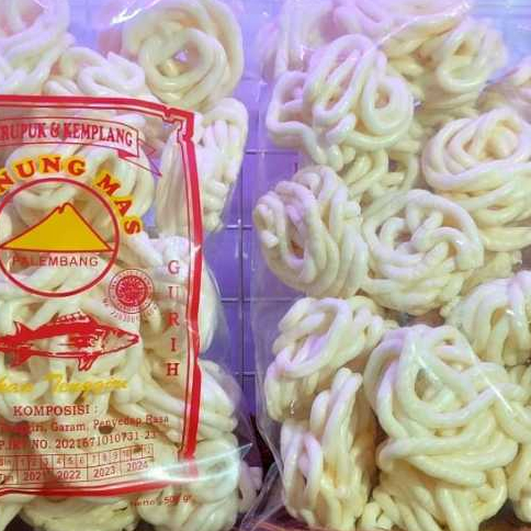 

Kerupuk Sanggul Super Palembang 250g – Kerupuk Ikan Tenggiri Renyah No MSG