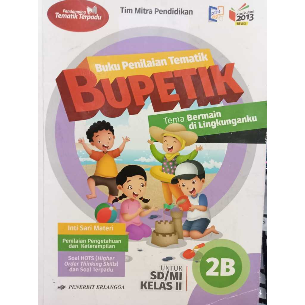 BUKU BUPETIK TEMA BERMAIN LINGKUNGAN SD/MI KELAS 2B