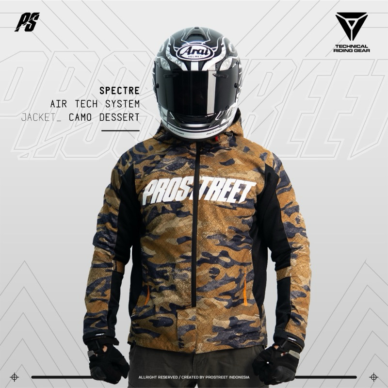 PROSTREET SPECTRE AIR TECH SYSTEM CAMO DESSERT