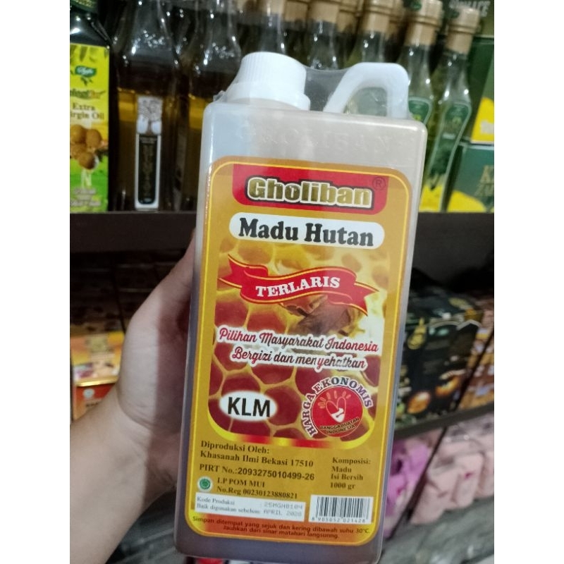 

Madu Hutan Gholiban ukuran 1kg dan 500gr
