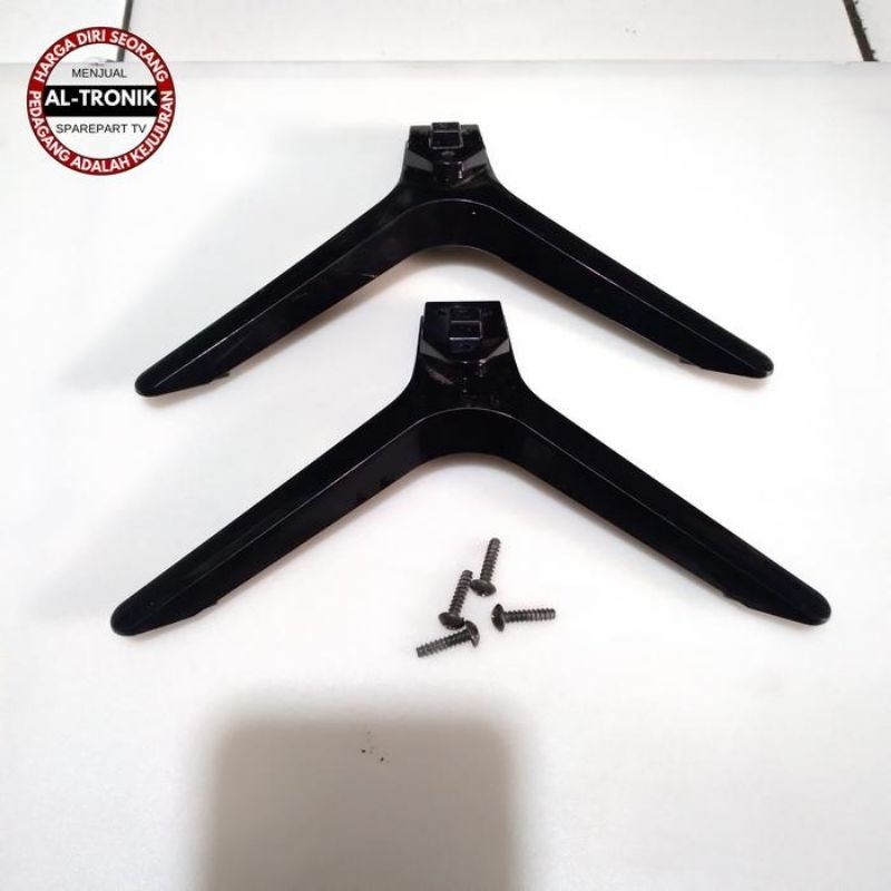 DUDUKAN STAND BASE KAKI TV LED POLYTRON 32 INCH TYPE PLD 32D1850 PLD32D1850 ORIGINAL