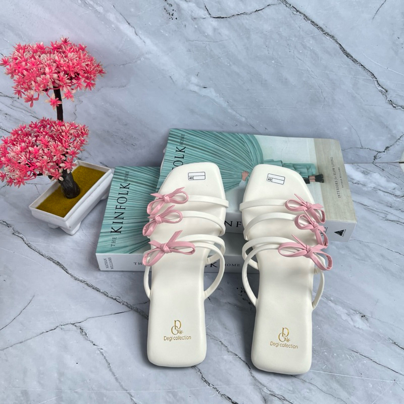 Sandal Wanita Teplek Model Pita | Sandal Wanita Model Terbaru