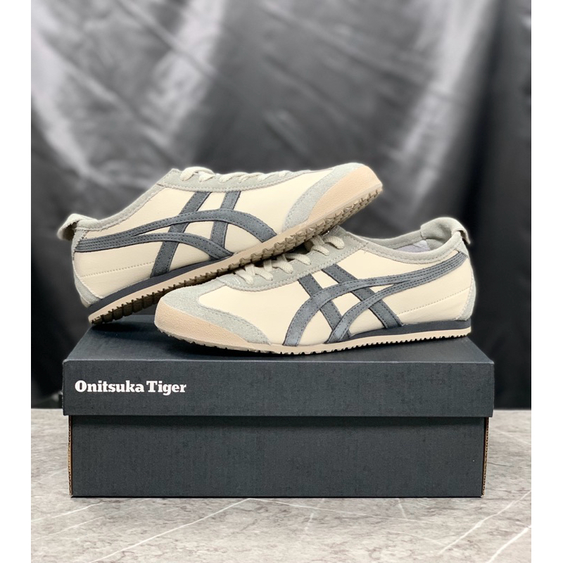 Onitsuka Tiger Mexico 66 Cream Grey Leather