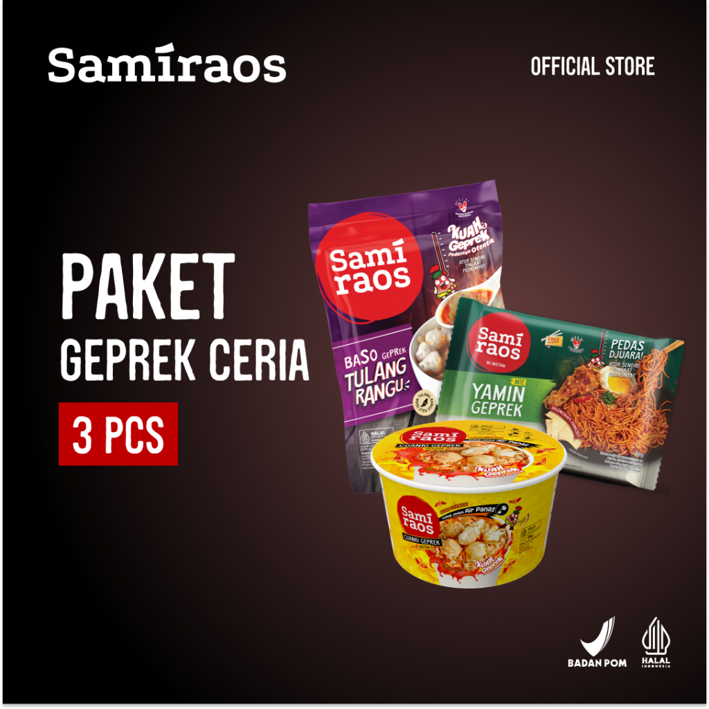 

SAMI RAOS - Paket Geprek Ceria