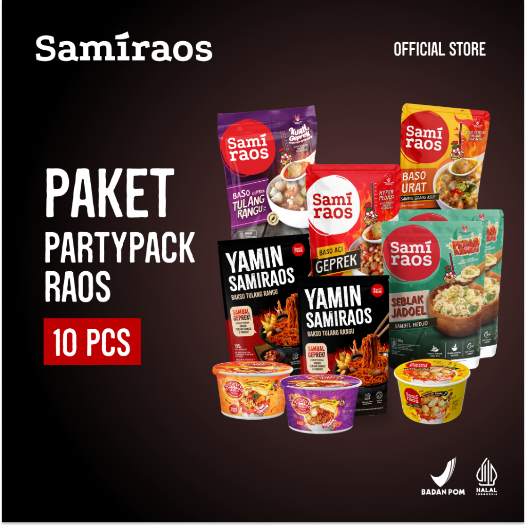 

SAMI RAOS - Partypack Raos