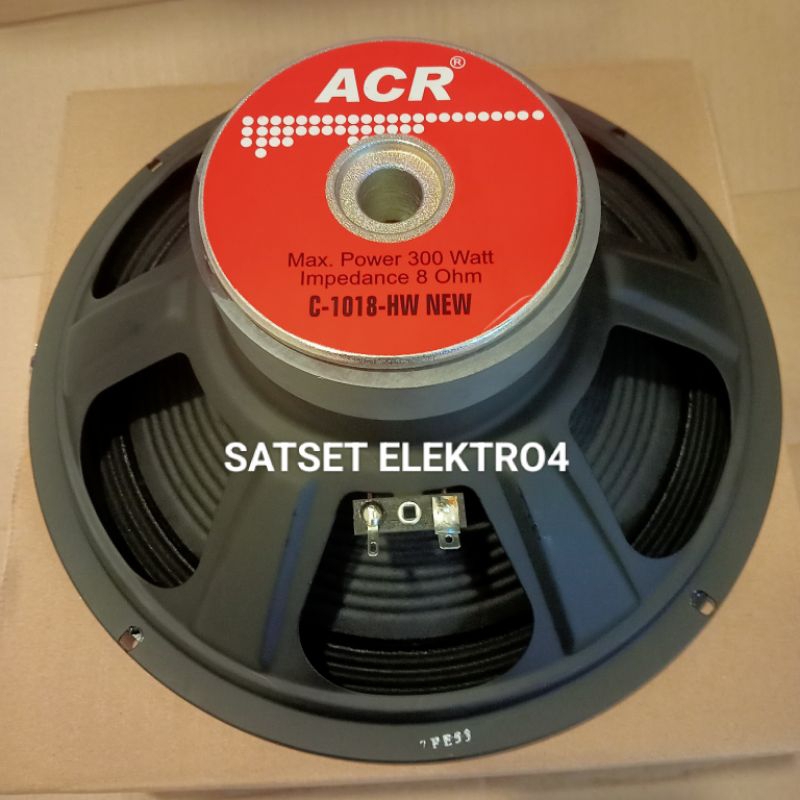 SPEAKER NEW ACR 10 INCH C-1018- HW ACR FULLRANGE