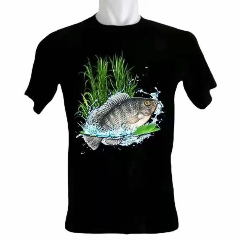 KAOS IKAN NILA BISA COD // KAOS TSHIRT GAMBAR IKAN NILA