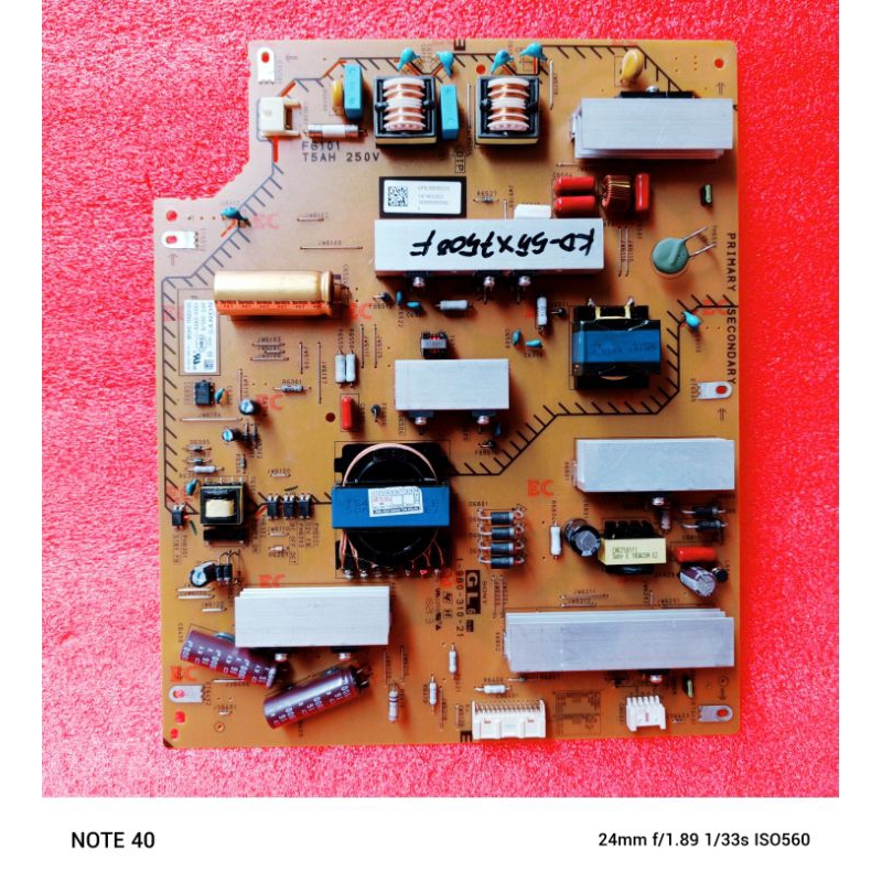 psu tv sony kd 55x7500f - power suplay tv sony kd-55x7500f - regulator tv sony kd-55x75000f