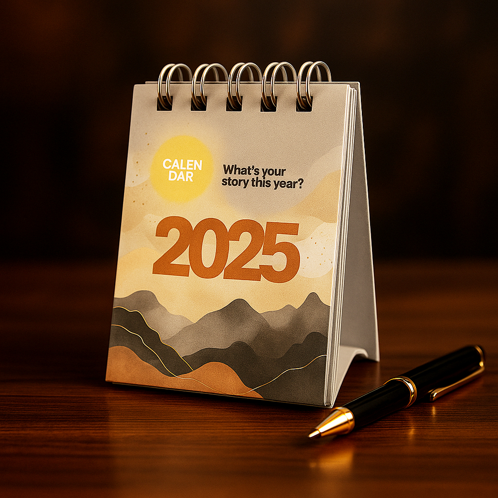 

Kalender Meja Mini - Stand Calender