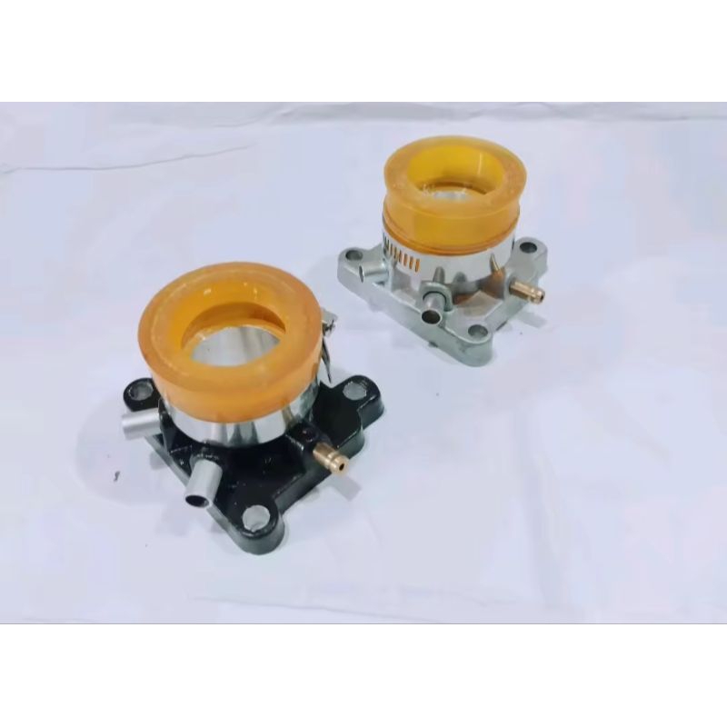 MANIPOL MANIFOLD INTEK LURUS TEFLON KARBU PE 28 SUZUKI SATRIA 2TAK SATRIA R 2 TAK  PE 24 26  28