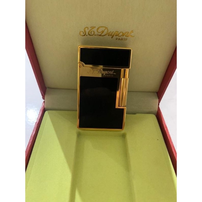 Korek api ST DUPONT LIGHTER - Black Gold
