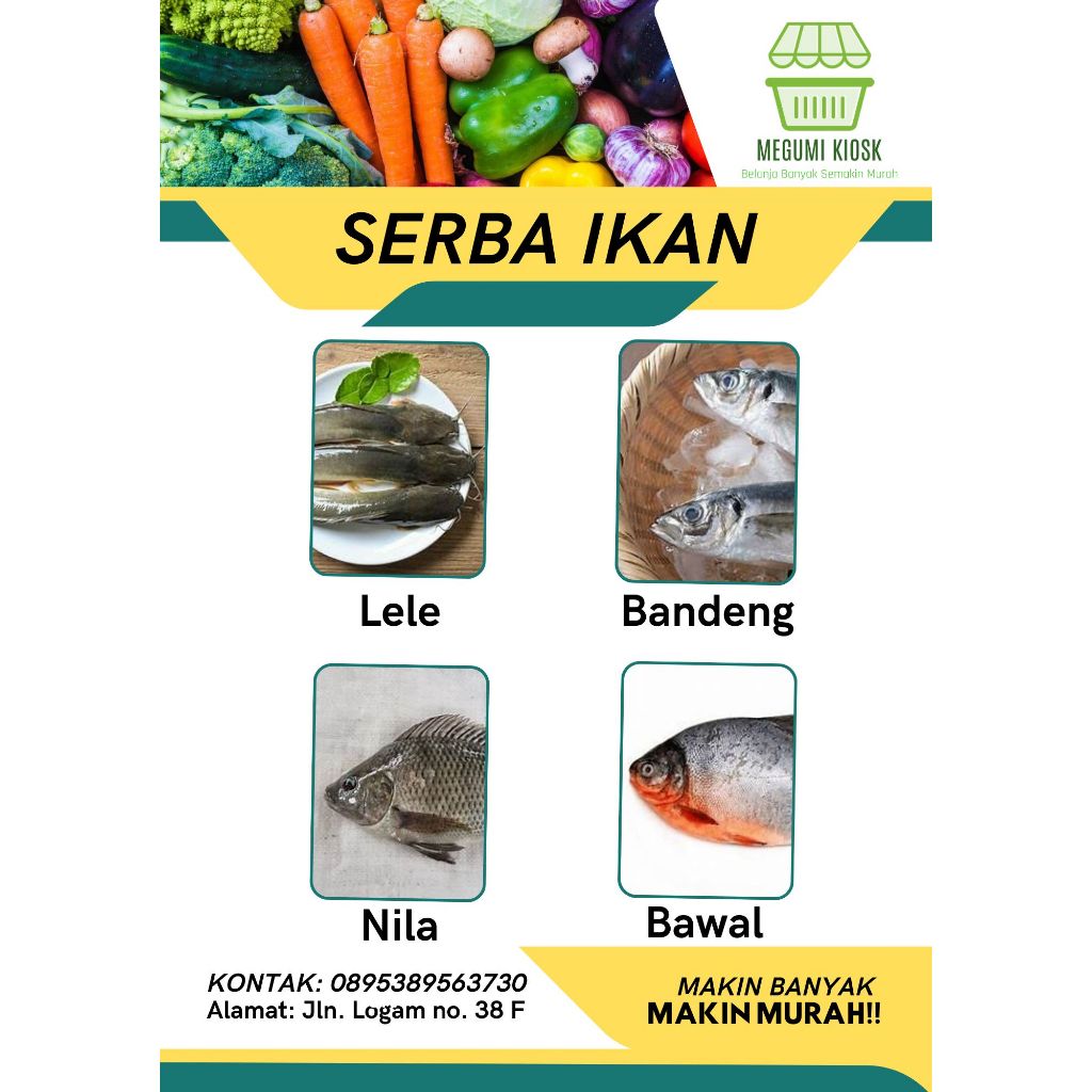 

Megumi KIosk Serba Ikan Tawar Fresh