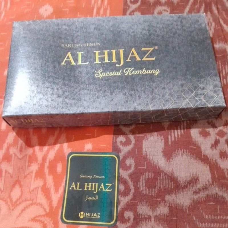New Sarung Tenun Premium AL HIJAZ Spesial Kembang