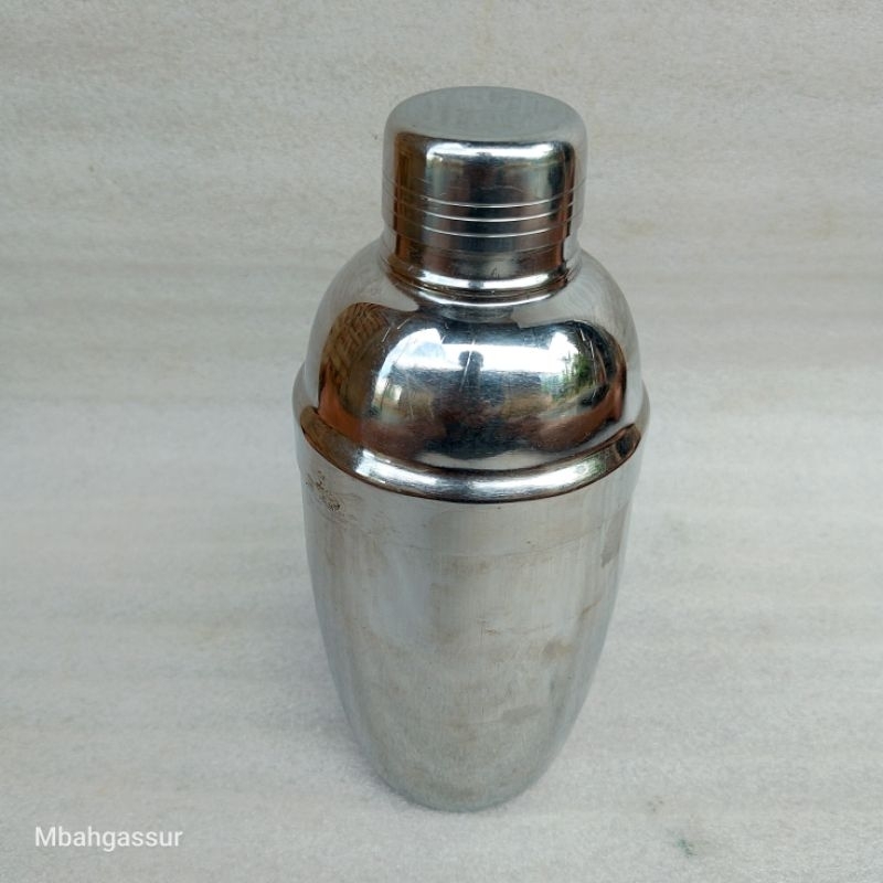 gelas botol stenlis kocokan minuman bekas seken