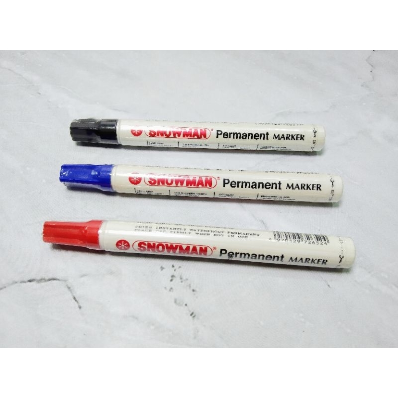 

SPIDOL SNOWMAN PERMANENT MARKER / SPIDOL PERMANENT - SNOMWAN