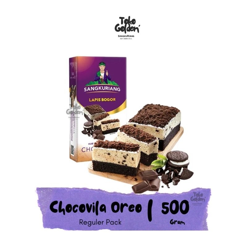 

Lapis Bogor Sangkuriang - Chocovilla Oreo