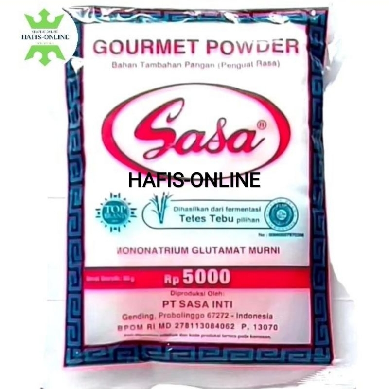 

Sasa penyedap rasa MSG 5000