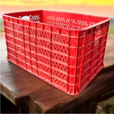 Keranjang buah tempat ikan krat industri bahan plastik