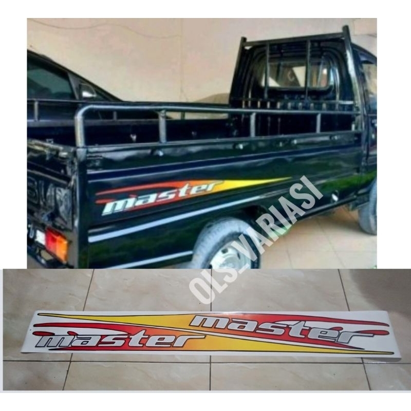 stiker List body daihatsu espass master pick up / stiker daihatsu / Stiker zebra espass master pick 