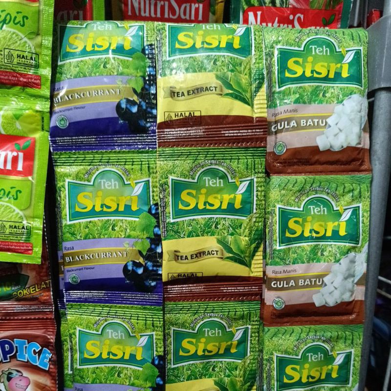 

TEH SISRI minuman serbuk 1 renteng 10pcs
