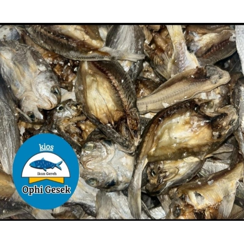 

Ikan gereh klothok tawar/ gesek tawar/ ikan kering ktothok tawar