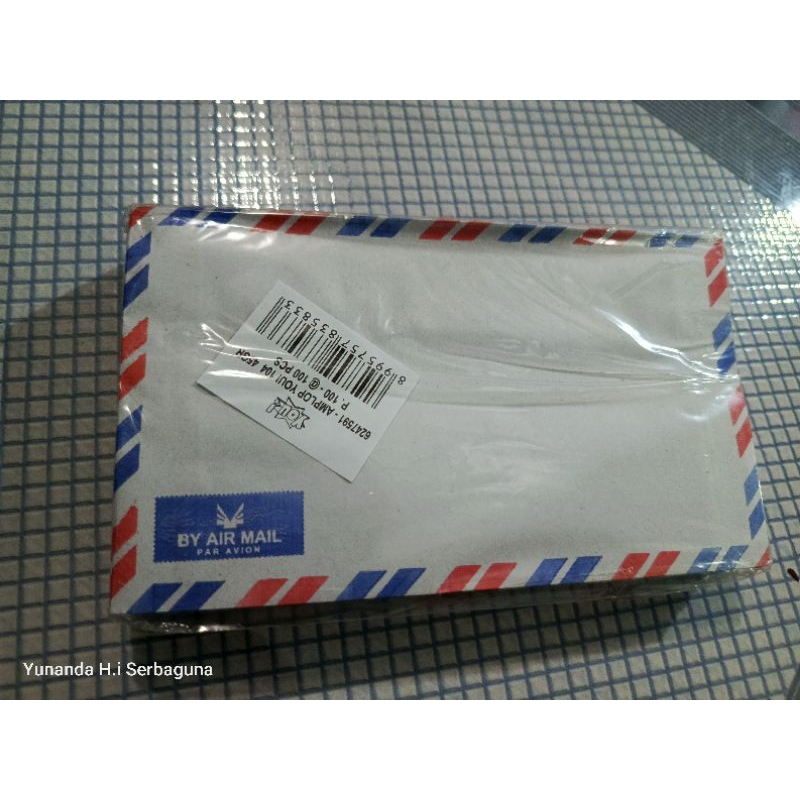 

( 1 slop isi 100 pcs ) amplop you tanggung 104 45gr