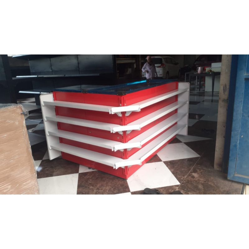 RAK MEJA KASIR Supermarket