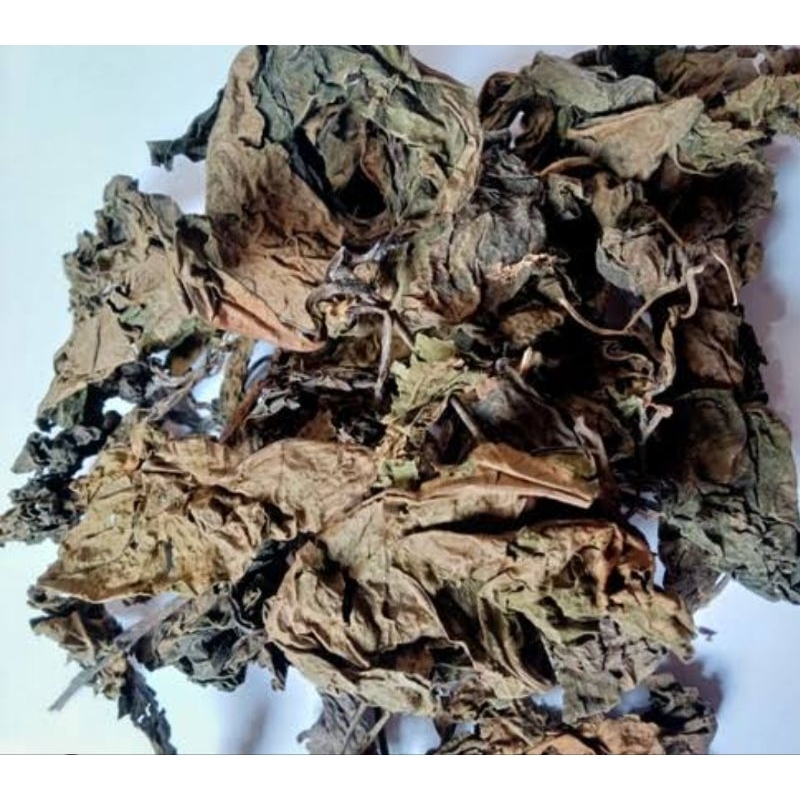 

Daun ungu kering iris cacah perbungkus daun handeuleum-az