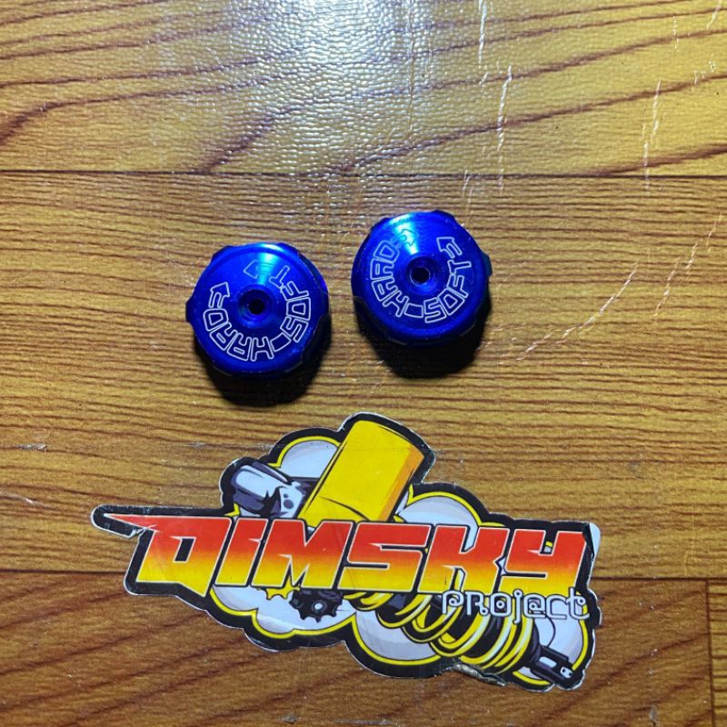 Adjuster Click Knob Ohlins Blue CNC